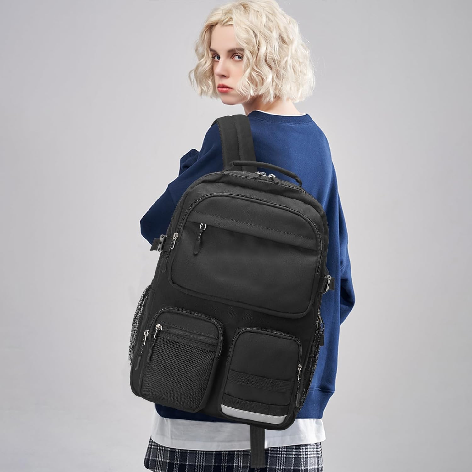 Water Resistant Backpack with Multifunctional