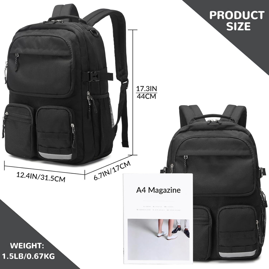 Water Resistant Backpack with Multifunctional