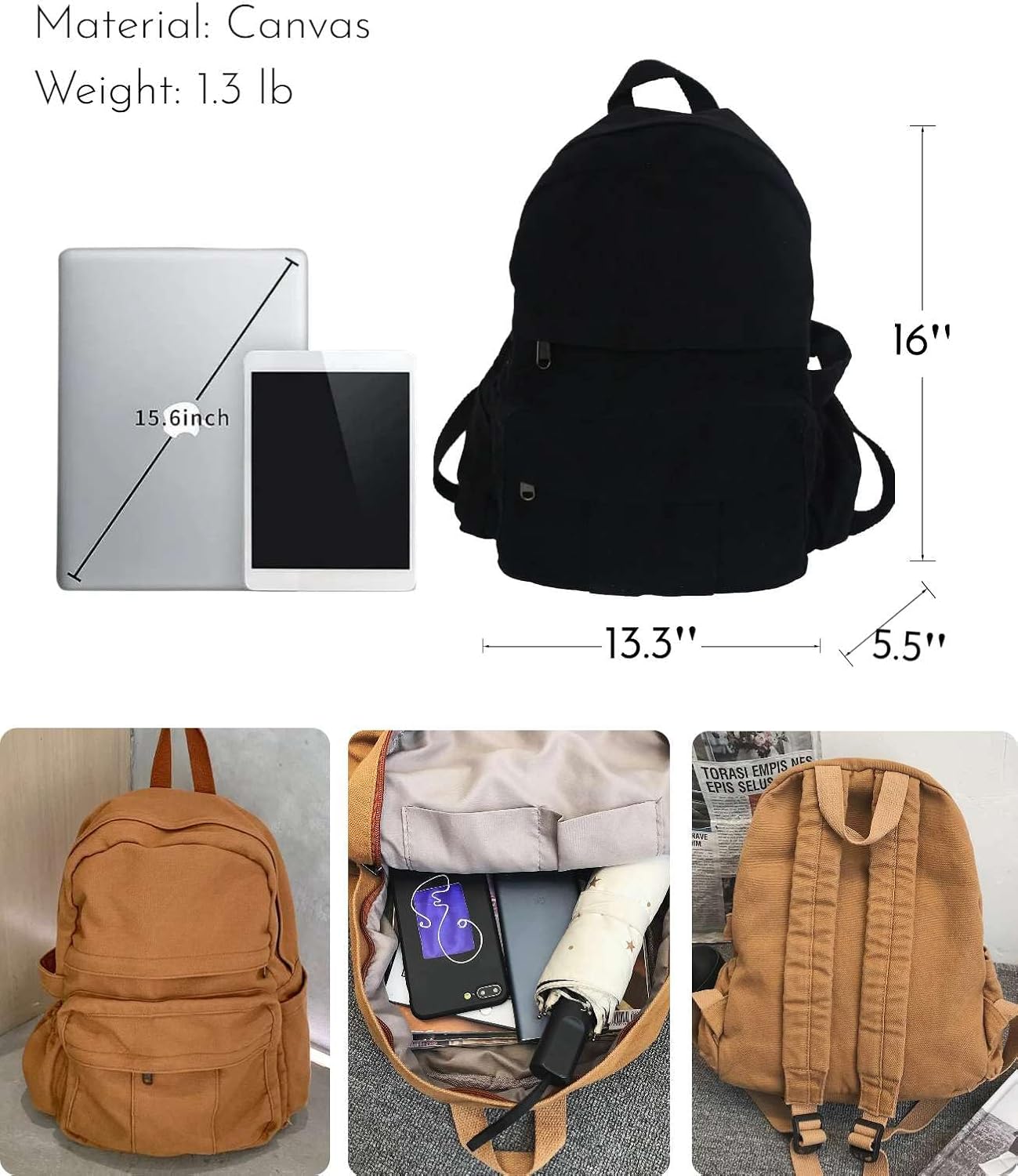 College Students Travel Laptop Bag