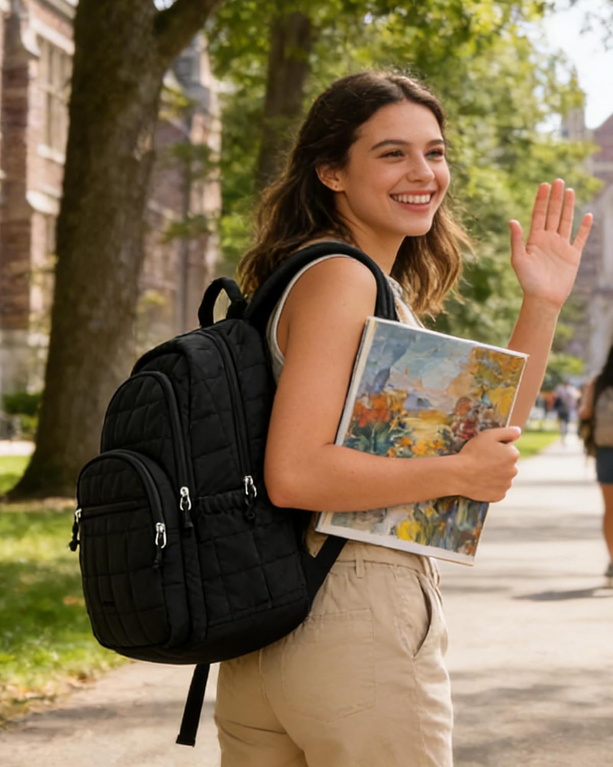  College Laptop Backpack, Travel Backpack for Women