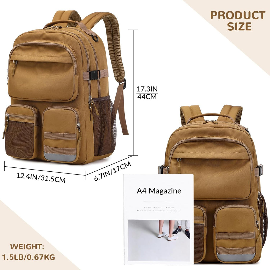 Water Resistant Backpack with Multifunctional