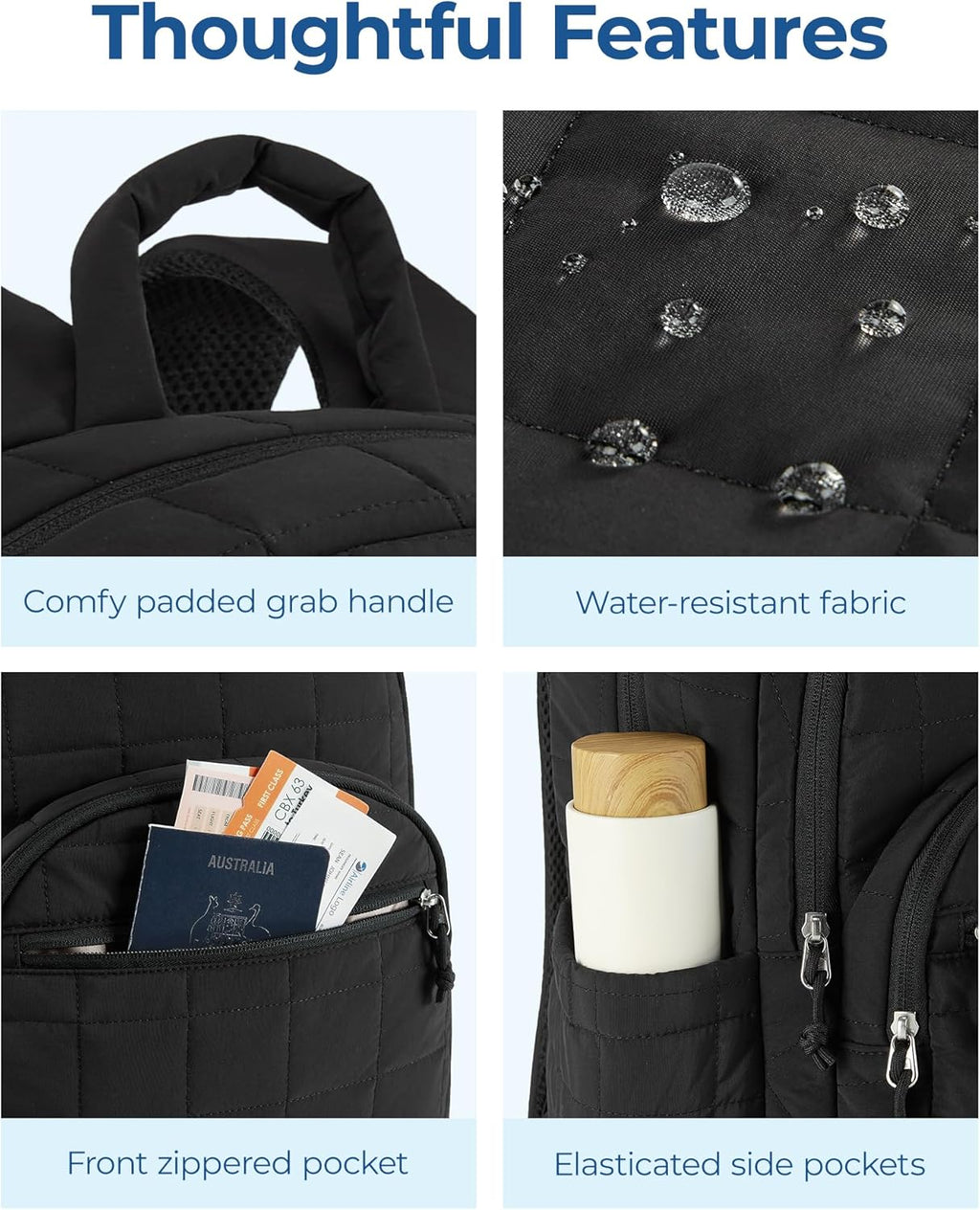  College Laptop Backpack, Travel Backpack for Women