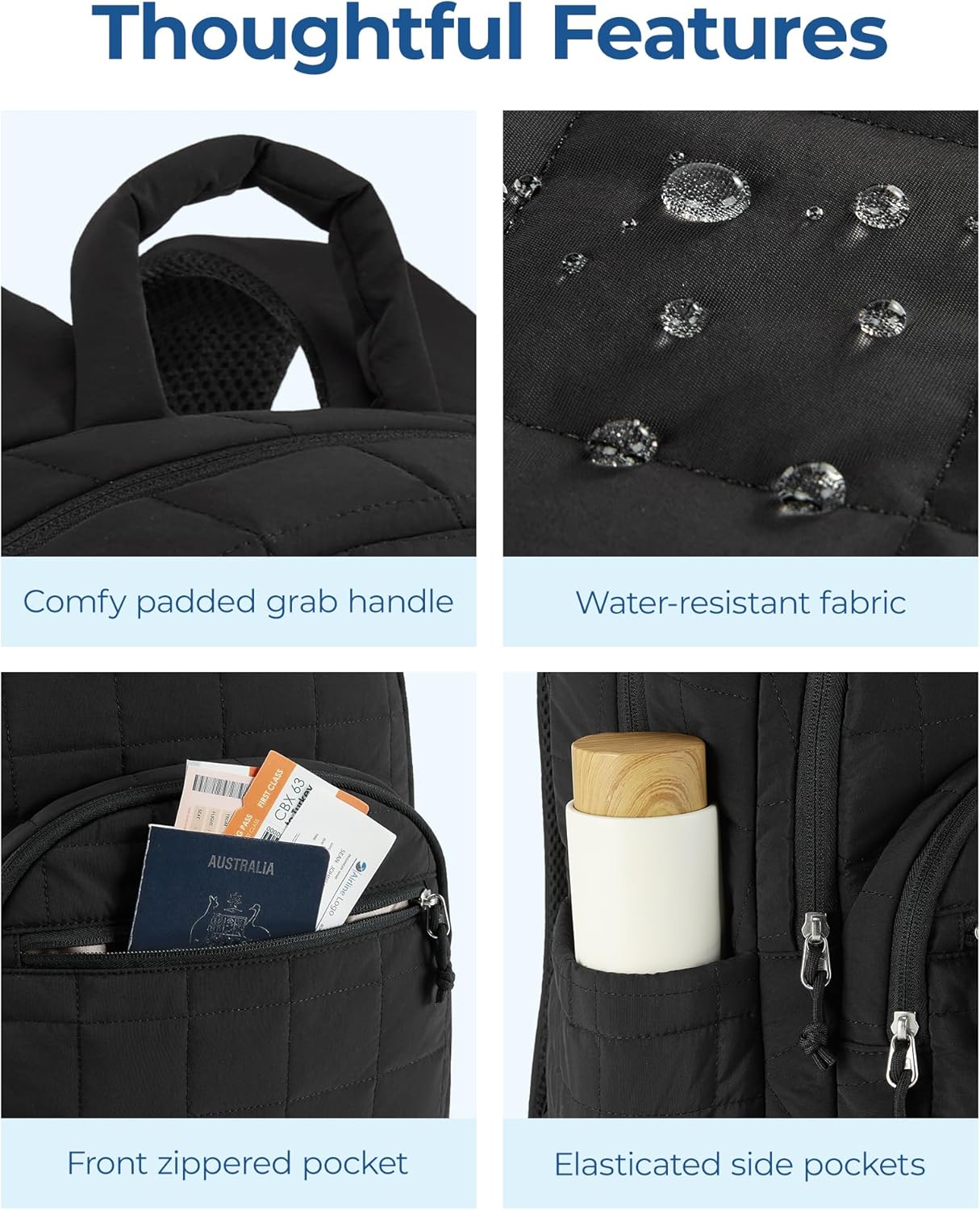  College Laptop Backpack, Travel Backpack for Women